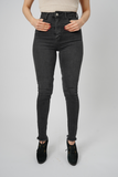 Highrise Black Body Shaping Skinny Jeans