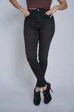 Body Shaping Black High Rise Skinny Jeans