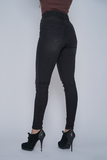 Body Shaping Black High Rise Skinny Jeans