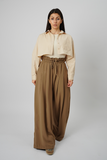 Brown Palazzo Pant